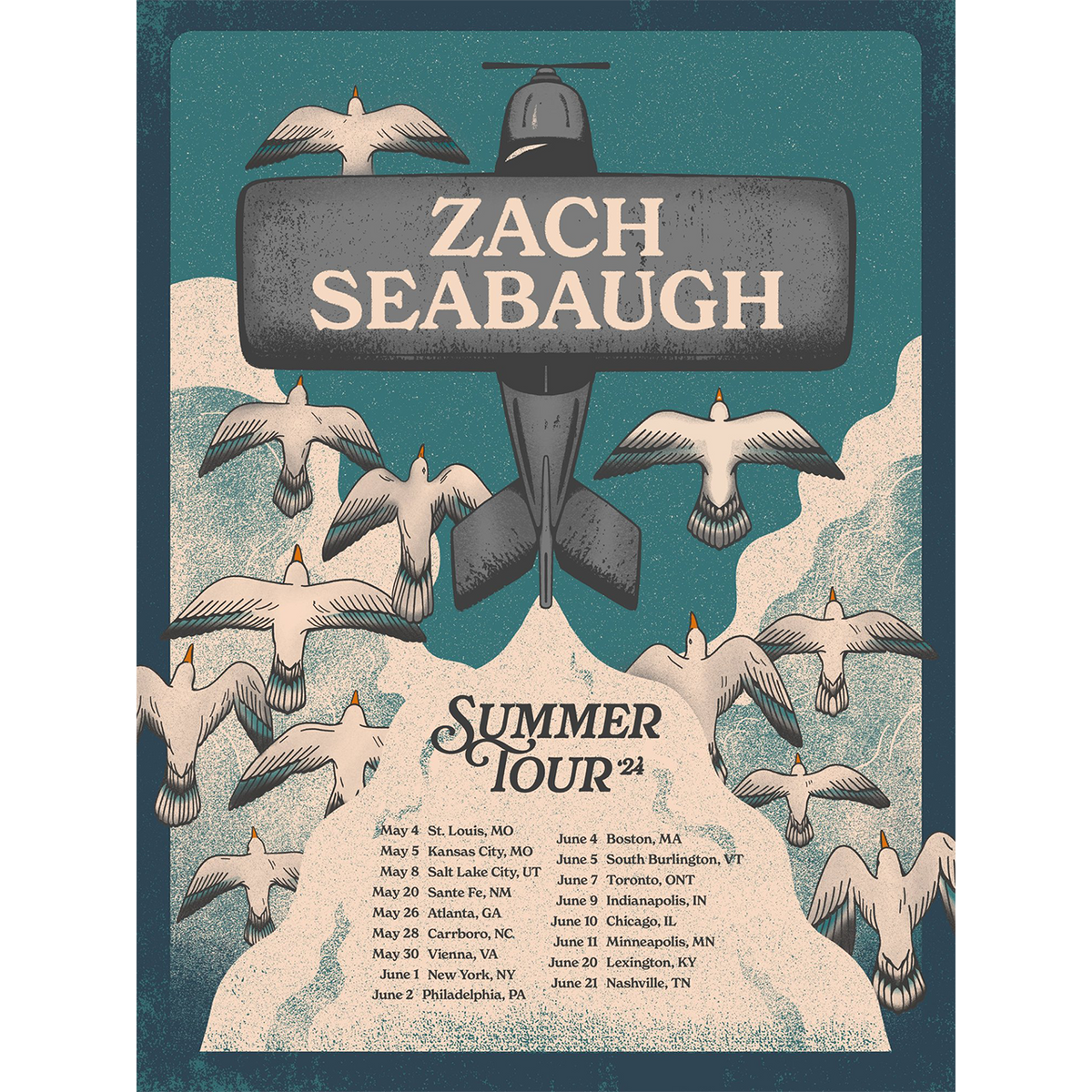 2024 Summer Tour Poster