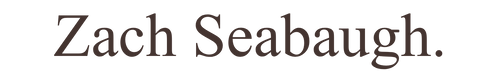 Zach Seabaugh Official Merchandise